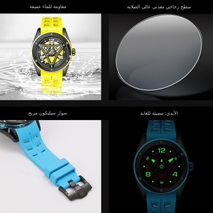 Nuevo Reloj Cronógrafo Deportivo Casual de Lujo, Mecánico Automático, de Acero Inoxidable, para Hombre, con Logotipo Personalizado - Product Image 4