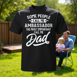 Camiseta Ambassador Dad Call Me Dad para regalo del Día del Padre, camiseta promocional - Product Image 3