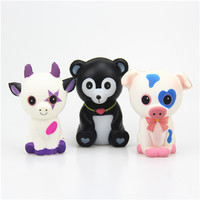 Jouets animaux mignons à rebond lent, anti-stress, en forme de dessin animé, en PU, marque Speed, pour adolescents, vente en gros Yiwu