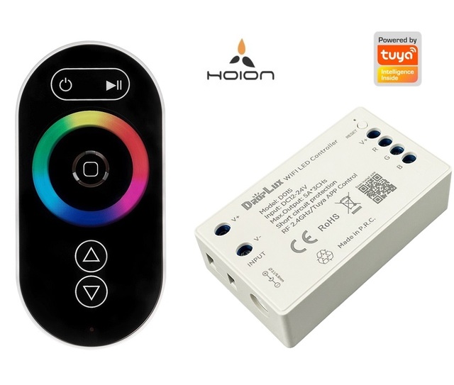 DC12-24V 3CH*5A Neon LED Strip Controller Pool Light COB Smart Tuya APP RGB WIFI Led Controller D015