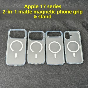 เคสโทรศัพท์แบบใส ดูดแม่เหล็กได้ ขอบนิ่ม ฐานแข็ง ป้องกันการกระแทก สำหรับ 17 <span class=keywords><strong>Pro</strong></span>/16 <span class=keywords><strong>Pro</strong></span> <span class=keywords><strong>Max</strong></span>/15 Plus ชุดเบียร์ - Product Image 5