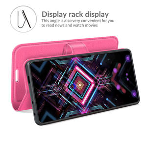 Pour Redmi Turbo 4 Pro 3 13C K40 édition de jeu <span class=keywords><strong>Poco</strong></span> F6 5G C65 <span class=keywords><strong>F3</strong></span> GT Lichi Pu portefeuille en cuir <span class=keywords><strong>Flip</strong></span> couverture arrière - Product Image 2