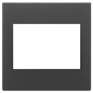 Piastra 3M BS Satin Black 12,8x11,4x3,3 cm Accessorio per Cablaggio - Product Image 1