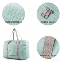 Bolsa Deportiva de Gimnasio Moderna Personalizada al por Mayor, de Gran Capacidad, con Logotipo OEM Impreso, Impermeable, Plegable, Ligera, para Viajes y Yoga
