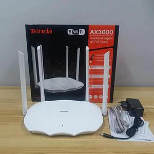 Tenda AX3000 WiFi-6スマートルーターオリジナルデュアルバンド3000mbpsワイヤレス5GギガビットポートIPV6 & WPA3ファイアウォールVPN SOHO - Product Image 2