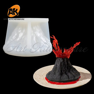 AK Mountain Moule à Chocolat en Silicone pour Bougie en Cire Moules en Résine Silicone 3d Fondant Glace Drôle Moule à Gâteau Accessoires de Cuisson <span class=keywords><strong>Boulangerie</strong></span> - Product Image 2
