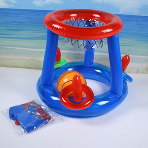 Pvc Opblaasbare Basketbal Hoepel Zwembad Drijvende Speelgoed Kids Swing Zwembad Sport Game Kinderen Water Basketbal Stand - Product Image 5