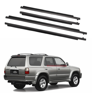 Kit de Baguettes d'Étanchéité Extérieures de Vitre de <span class=keywords><strong>Porte</strong></span> pour 4Runner 1995-2002 et Ceinture de <span class=keywords><strong>Porte</strong></span> pour Hilux <span class=keywords><strong>Surf</strong></span> N180 - Product Image 1