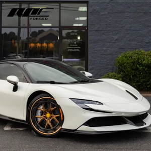 Jantes en fibre de carbone ROC Custom AR-102 Aero+ 19 20 21 22 pouces 5x112 5x114.3 forgées pour Ferrari 296 GTB McLaren 720S Audi RS6 - Product Image 3