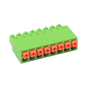 Chất lượng cao 3.5/3.81 mét màu xanh lá cây mùa xuân screwless pluggable khối thiết bị đầu cuối 15edgkn-3. 5/3.81 - Product Image 3