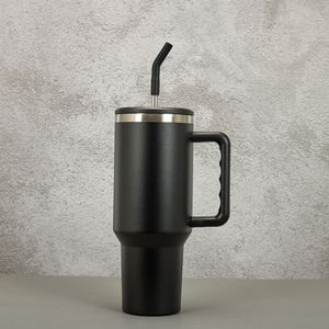 40oz H3.0 <b>Handle</b> <b>Travel</b> Car Tumbler Vacuum <b>Mug</b> Lid Straw Non-Slip Base OEM ODM Custom Color - Product Image 5