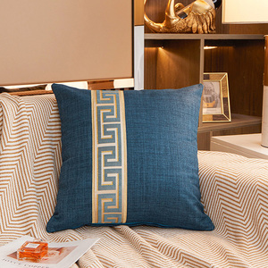 아메리칸 코튼 대마 원단 45x45 cm 베개 케이스 던져 장식 쿠션 커버 베갯잇 사무실 좌석 소파 용 - Product Image 3