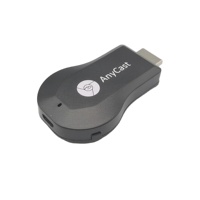 M9 Plus Anycast WiFi Display Dongle 2.4GHz 1080P Lecteur multimédia portable sans fil HD Streamer Projecteur Smartphones Tablettes ABS