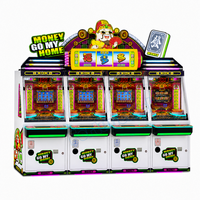 Pousse-pièces d'arcade pour parcs d'attractions, fourni par l'usine, avec garantie d'un an, incluant machine à pousse-pièces et vente en gros de pousse-pièces