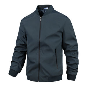 Chaqueta de primavera 2025 para hombres de mediana edad y mayores, estilo informal y de negocios, cómoda y transpirable, estilo Joker. - Product Image 3