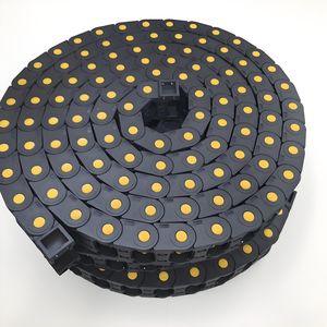 Yodel makine kablo parça ağır döner esnek elektrikli vinç kablo taşıyıcı çekme halatı naylon kablo sürükle zinciri - Product Image 4