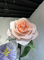 Ensemble de fleurs de lotus en soie et fer forgé haut de gamme personnalisé pour les mariages et les événements de décoration intérieure