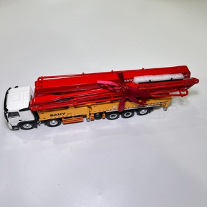 Modelo de Camión Bomba de Alta Calidad 1:50 SANY Heavy Industry de 62 Metros, Modelo de Camión <span class=keywords><strong>Volvo</strong></span> de Aleación, Maquinaria de Ingeniería - Product Image 1