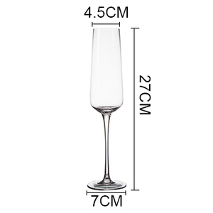 Flûte de Champagne en <span class=keywords><strong>Cristal</strong></span> de verre de tulipe élégante de haute qualité Offre Spéciale faite à la main - Product Image 6