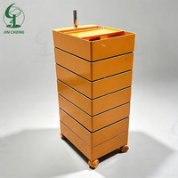 Jincheng nordique multifonctionnel salon canapé Table d'appoint Salon de coiffure chariot de rangement détachable beauté Spa armoire moderne