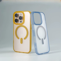 Coque PC translucide magnétique effet mat antichoc et anti-traces de doigts pour iPhone 18 17 Pro Max – Vente Flash