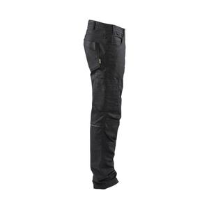 BLAKLADER - 143911419999C44 Service <b>trousers</b> denim <b>stretch</b> <b>Black</b> - EAN 7330509810071 WORK <b>TROUSERS</b> CARGO WORK <b>TROUSERS</b> - Product Image 3