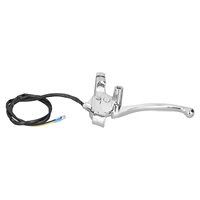 Levier de frein gauche en alliage d'aluminium, style rétro, remplacement pour GY6 150cc Znen 150TE Vintage BMS Heritage 150cc