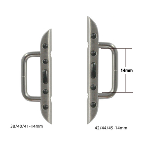 Win-win สายนาฬิกา14มม. อะแดปเตอร์ท่อโค้งแบบคลาสสิกสำหรับ <span class=keywords><strong>Apple</strong></span> <span class=keywords><strong>Watch</strong></span> 38 40 41 42 44 45มม. <span class=keywords><strong>อะไหล่</strong></span>ทดแทน - Product Image 1