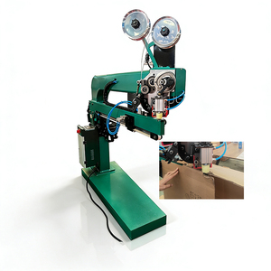 Machine d'emballage pour boîtes ondulées à bordure cousue, avec système de clouage décalé long-court personnalisé - Product Image 5