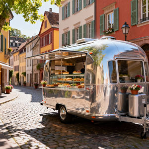 Remolques Completamente Equipados para Concesiones 2025, Carritos Móviles en Venta, Camión de Comida - Product Image 2