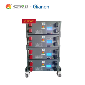 Système solaire domestique haute pression boîtier de batterie au lithium-ion cylindrique monté en rack LiFePO4 Compatible 51.2V 50A 6000 Cycles - Product Image 4