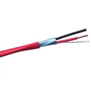 UL1424列出的4 8芯安全和报警耐火双绞线电缆，带耐火云母带