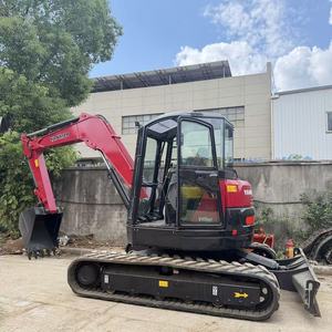 Excavatrice Yanmar VIO80 d'occasion d'origine japonaise, à bras zéro, 8 tonnes, mini-pelle Yanmar VIO80 avec chenilles en caoutchouc - Product Image 2