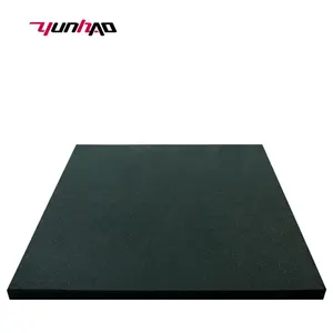 Tapis de sol en caoutchouc coloré pour salle de sport, 10, 15, 20, 25, 30 MM, fabrication de bonne qualité