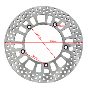 สำหรับ HONDA 296มม. จานเบรคหน้ากลม <span class=keywords><strong>STEED</strong></span> 400 <span class=keywords><strong>600</strong></span> VT C SHADOW <span class=keywords><strong>600</strong></span> - Product Image 1