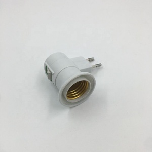Adaptador Convertidor de <span class=keywords><strong>Base</strong></span> de Lámpara LED Nocturna E27 a Enchufe Europeo de <span class=keywords><strong>2</strong></span> Pines - Product Image 4