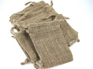 Bolsas de té de baño de lino natural - Product Image 6