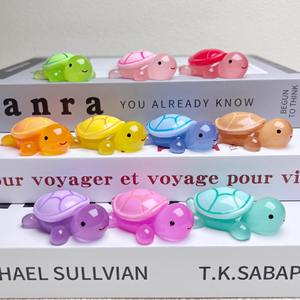 装飾のための新しいカラフルな発光かわいいカメミニ樹脂フィギュア工芸品 - Product Image 3