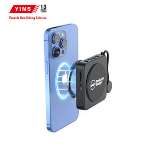 Haut-parleur Bluetooth magnétique LED personnalisé avec logo, version 5.3 TWS, mini enceinte sans fil pour cadeaux promotionnels d'entreprise - Product Image 6