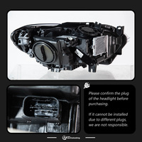 Feux avant AKD pour BMW F20, projecteur LED, lentille de projecteur, 2012-2015, 116i, 118i, 120i, design LED, DRL, lifting