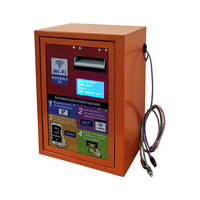 Distributeur automatique 3-en-1 de recharge de billets, Wi-Fi et vente, avec système de gestion de réseau (NMS) basé sur le cloud, grande portée du signal Wi-Fi et service virtuel unique