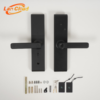 Serrure de porte intelligente électronique Wifi Tuya avec empreinte digitale biométrique, carte intelligente, mot de passe, clé, déverrouillage, appartement, Air Bnb, serrure de porte