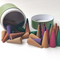 Conos de Incienso de Sándalo Natural Chino Directo de Fábrica, Aroma Artificial, Multicolor, Perfumes de Sándalo y Rosa