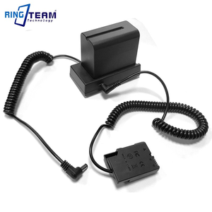 Placa de batería NPF con adaptador de fuente de alimentación de Cable de CC en espiral para modelos <span class=keywords><strong>Nikon</strong></span> D5600 D5500 <span class=keywords><strong>D5300</strong></span> D5200 D5100 D3300 - Product Image 4