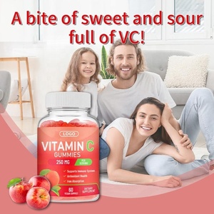 סוכריות גומי מולטי ויטמין צמחוניות בהתאמה אישית, ויטמין <span class=keywords><strong>C</strong></span> לתמיכה חיסונית, מאושרות כחלאל, בדרגת מזון לילדים ותינוקות - Product Image 3