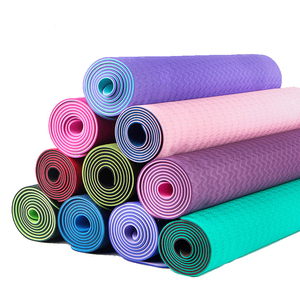 Besay Hot Sale Antislip Onschadelijk Dubbellaags Eco-Vriendelijke <span class=keywords><strong>Tpe</strong></span> <span class=keywords><strong>Yoga</strong></span> <span class=keywords><strong>Mat</strong></span> 6Mm - Product Image 1