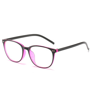 Lente transparente fina ovalada de estilo <span class=keywords><strong>General</strong></span> ultraligero para mujer y hombre, decoración de Ojos de PC, Marcos ópticos para <span class=keywords><strong>gafas</strong></span> de bloqueo de luz azul - Product Image 2