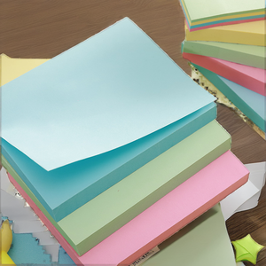 กระดาษโน้ตแบบมีกาวในตัว คุณภาพพรีเมียม สีพาสเทล ขนาด 7.6x10 ซม. ยี่ห้อ MS สำหรับใช้ในสำนักงานและใช้ในชีวิตประจำวัน - Product Image 2