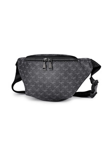 Sac banane unisexe de haute qualité, imperméable, style streetwear, avec fermeture éclair, texture PU et doublure en polyester, pour activités de plein air - Product Image 3