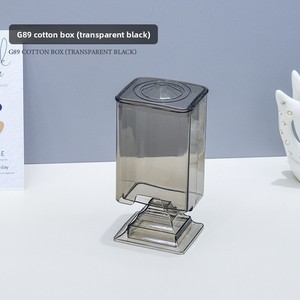 Dispensador Profesional <span class=keywords><strong>de</strong></span> Algodón para Uñas Acrílicas, Caja <span class=keywords><strong>de</strong></span> Almacenamiento Cuadrada Transparente a Prueba <span class=keywords><strong>de</strong></span> Polvo para Discos Desmaquillantes y Hisopos <span class=keywords><strong>de</strong></span> Algodón - Product Image 4